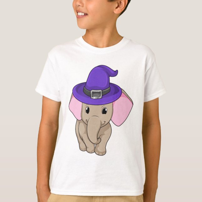 Camiseta Elefante como Assistente (Frente)