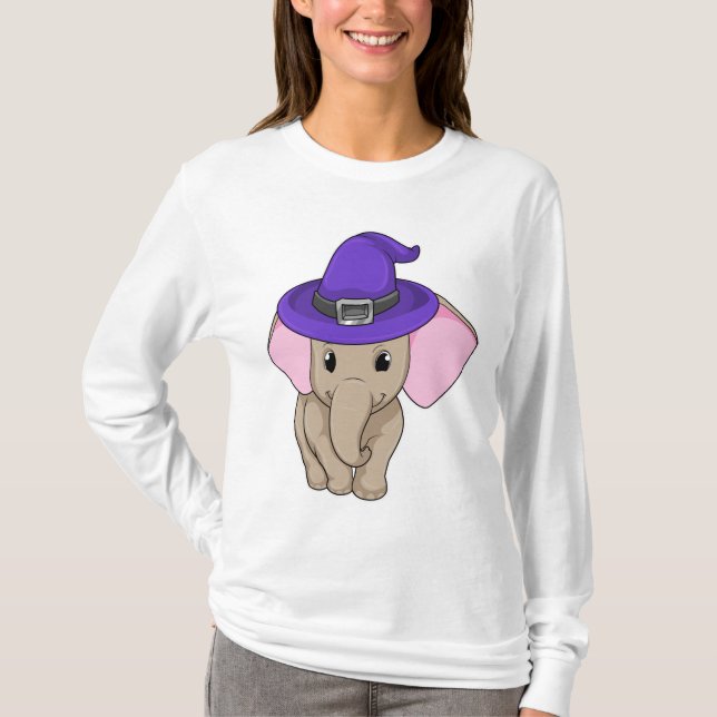Camiseta Elefante como Assistente (Frente)