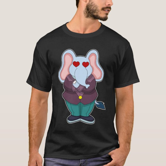 Camiseta Elefante como Noivo com Terno.PNG (Frente)