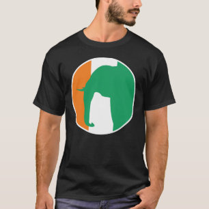 Camiseta Elefante Costa do Marfim Bandeira Nacional Animal 