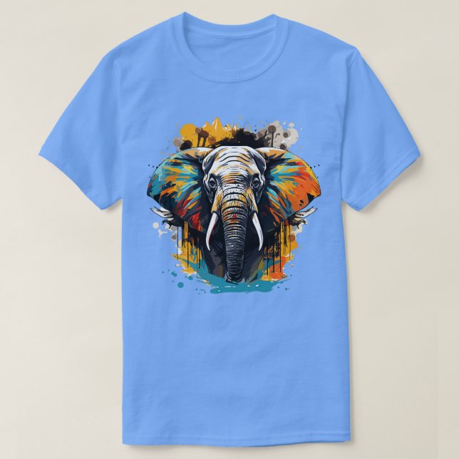 Camiseta Elefante Cute (Frente do Design)