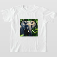 Elefante Da Selva Majestosa - Selvagem E Livre