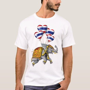 Camiseta Elefante da Tailândia