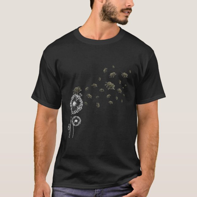 Camiseta Elefante Dandelion (Frente)
