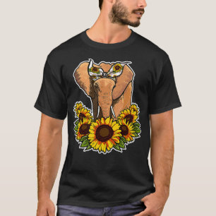 Camiseta Elefante De Amor Bonito Oferta De Elefante De Desp