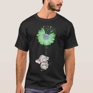 Camiseta Elefante de FAIA Segura Saúde Mental Verde de Gira