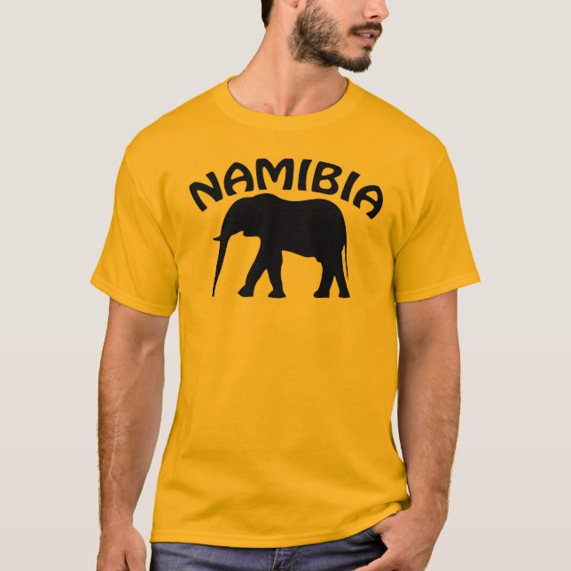 Camiseta Elefante de Namíbia (Frente)