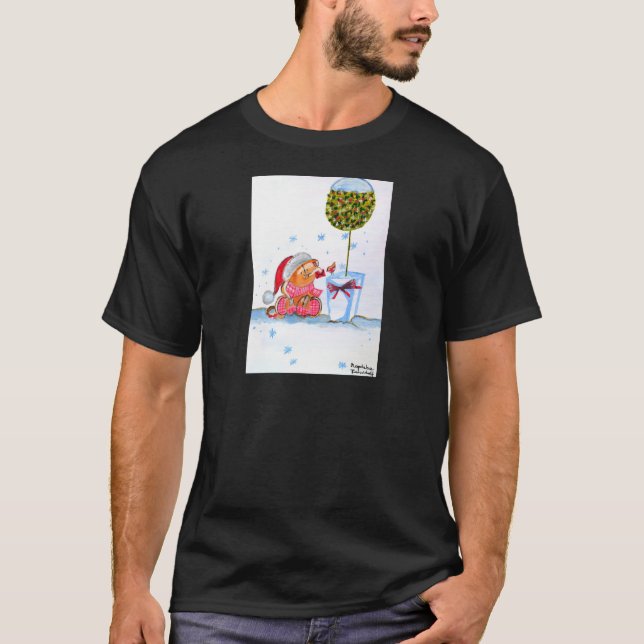 Camiseta Elefante de Natal (Frente)