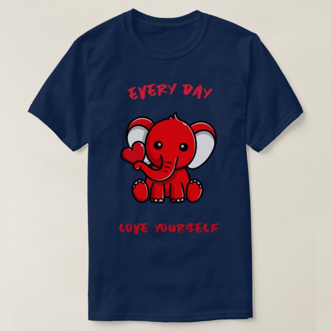 Camiseta Elefante do Amor (Frente do Design)