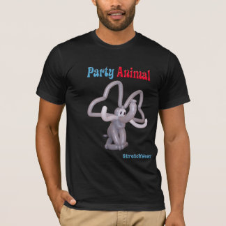 Camiseta Elefante do balão - animal de partido