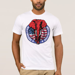 Camiseta Elefante do Partido Republicano - McCain
