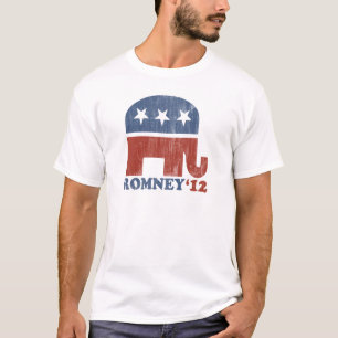 Camiseta Elefante do republicano de Mitt Romney 2012