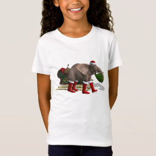 Camiseta Elefante Doce do Papai Noel
