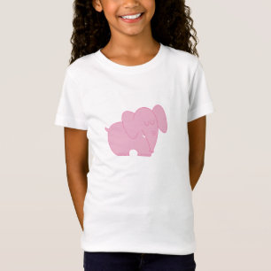 Camiseta Elefante Doce (Rosa)