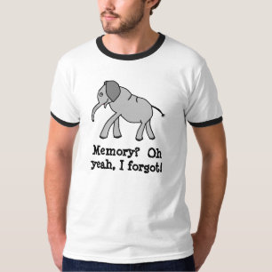 Camiseta Elefante dos desenhos animados
