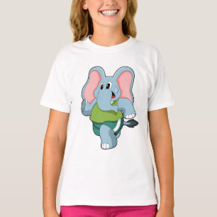 Camiseta Elefante em Execução