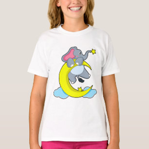 Camiseta Elefante em Nuvens