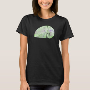 Camiseta Elefante Espiral de Fibonacci Proporção Áurea gr
