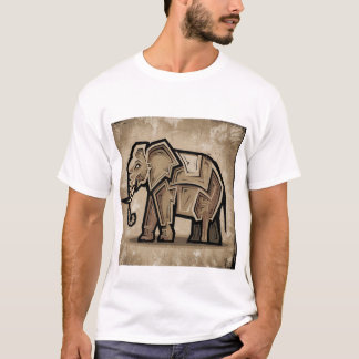 Camiseta Elefante Estilizado