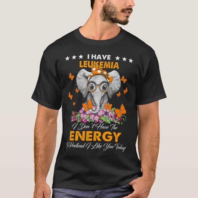 Camiseta Elefante Eu Tenho Presentes De Consciência Da Leuc (Frente)