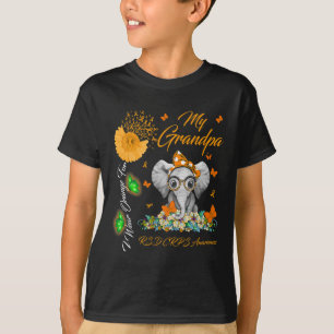 Camiseta Elefante Eu Visto Laranja Para O Meu Avô Rsd Crps