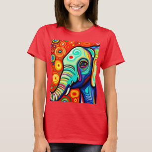 Camiseta Elefante excêntrico