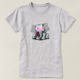 Camiseta Elefante Fofo KiniArt