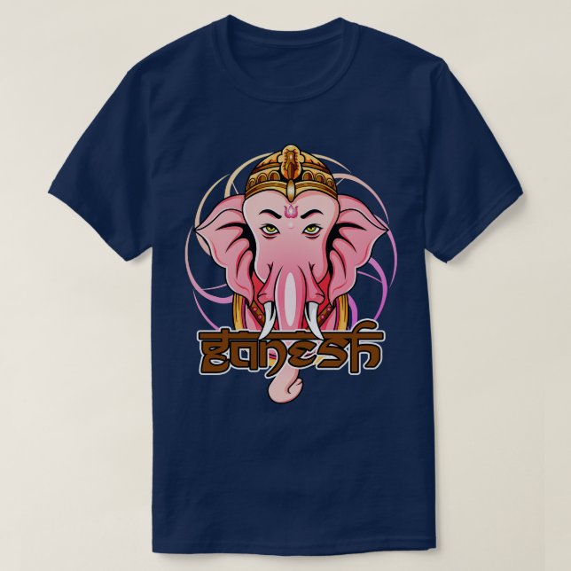 Camiseta Elefante Ganesha India (Frente do Design)