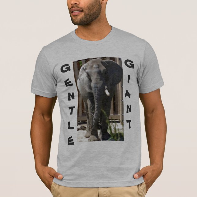 CAMISETA ELEFANTE, GENTLE GIANT (Frente)