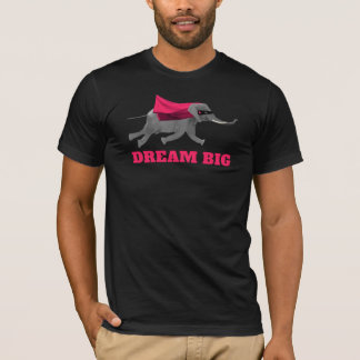 Camiseta Elefante grande ideal do vôo