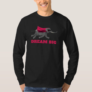 Camiseta Elefante grande ideal do vôo