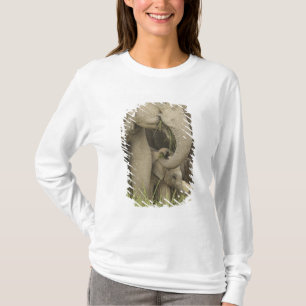 Camiseta Elefante indiano / asiático e filhote, Corbett 3