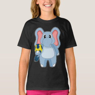 Camiseta Elefante Jogador de Andebol