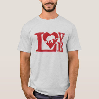 Camiseta elefante Love