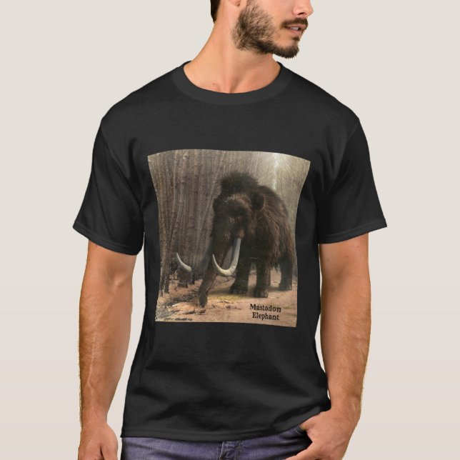 Camiseta Elefante Mastodon 398 (Frente)