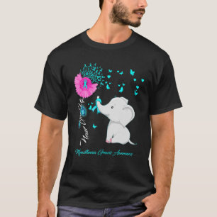 Camiseta Elefante Miastenia Gravis Miastenia Gravis Ribbo