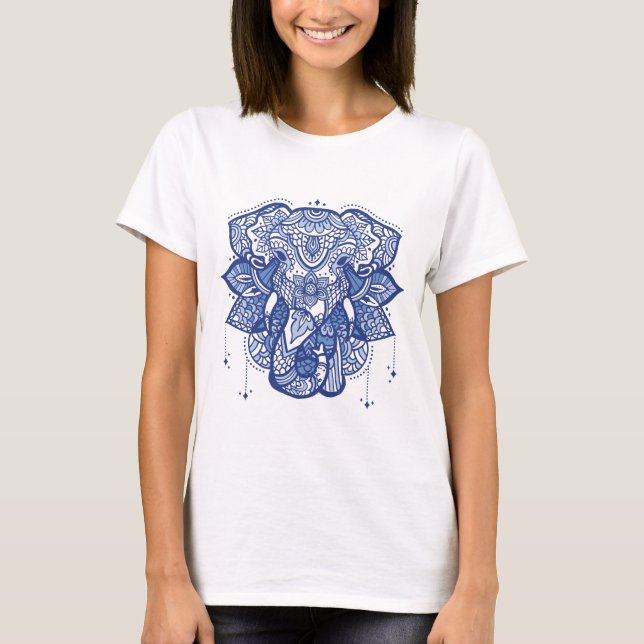 Camiseta Elefante Místico (Frente)