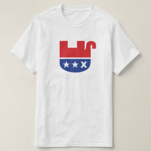 Camiseta Elefante Morto Republicano Anti-Trump GOP