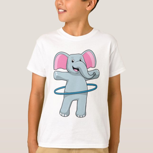 Camiseta Elefante na Malhação com pneus Malhações (Frente)