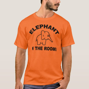Camiseta Elefante na sala