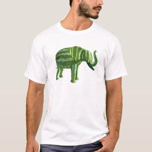 Camiseta Elefante nacional do dia da melancia