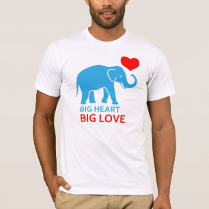 Camiseta Elefante no amor