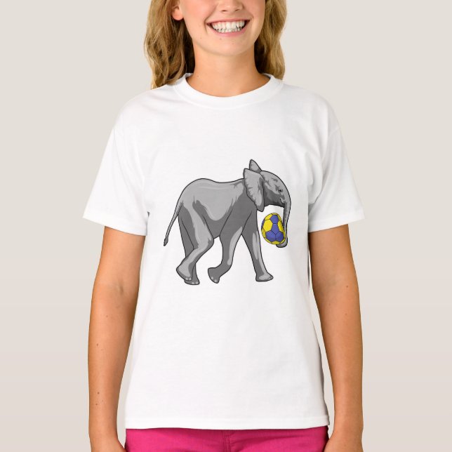 Camiseta Elefante no Esportes de Andebol (Frente)
