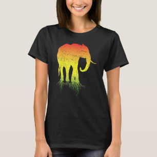 Camiseta Elefante O Espírito Animal African Mammal