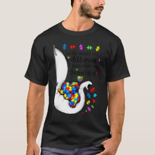 Camiseta Elefante O Que Te Torna Diferente Autismo Criança