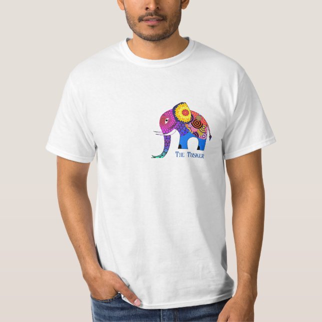 Camiseta Elefante "O Tusker" (Frente)