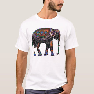 Camiseta Elefante ornamentado