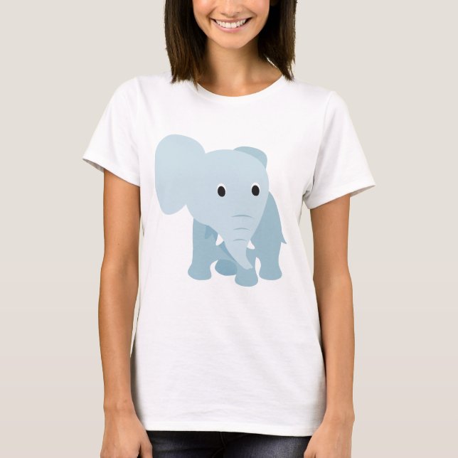 Camiseta Elefante para Bebê (Frente)