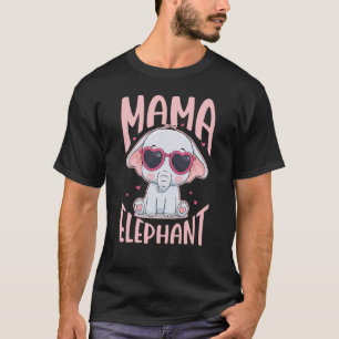 Camiseta Elefante Para Homens, Animais Selvagens 2