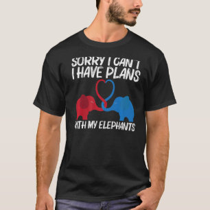 Camiseta Elefante Para Homens Parque Selvagem Animal 2